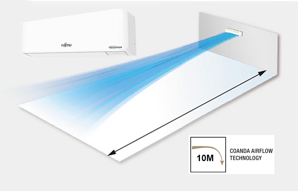 Điều hòa Fujitsu 18000BTU 1 chiều inverter ASAG18CPTA-V