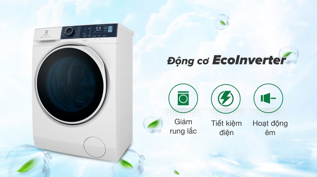 Máy giặt Electrolux 9Kg lồng ngang Inverter EWF9024P5WB