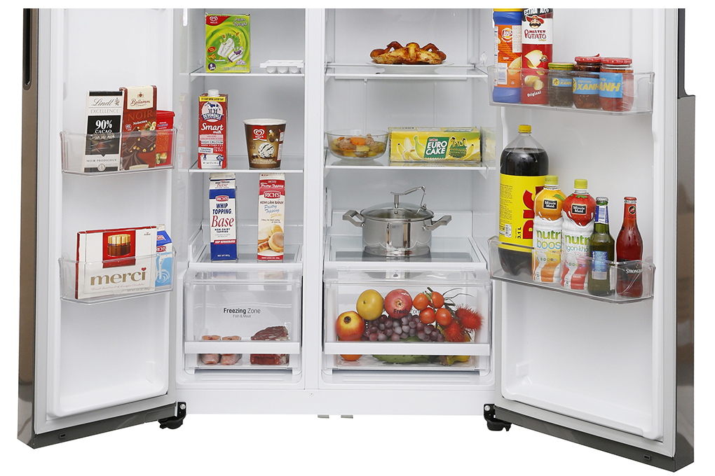 Tủ lạnh LG Inverter GR-B257JDS 649 lít