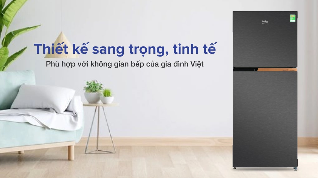 Tủ lạnh Beko Inverter RDNT371I50VK