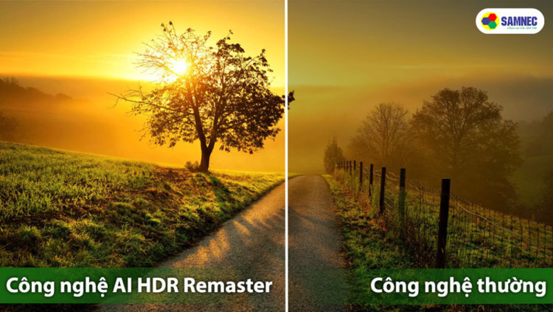 Công nghệ AI HDR Remastering