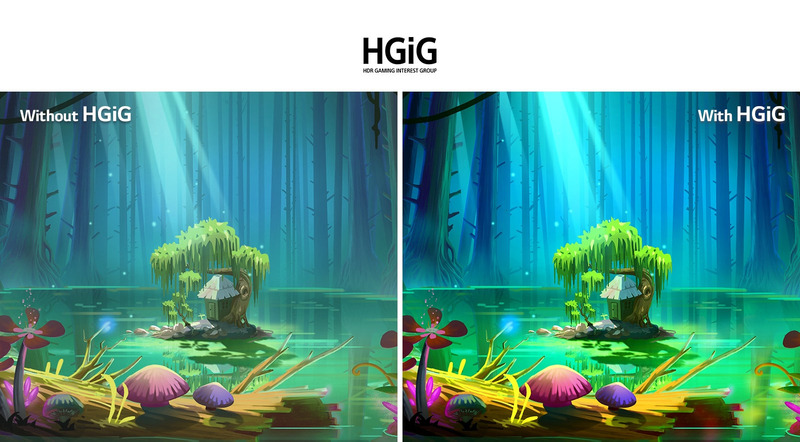 Công nghệ HGIG và ALLM cho phép các game thủ được đắm chìm trong những trò chơi với đồ họa chân thực đầy ấn tượng