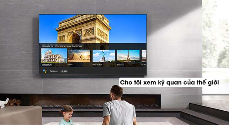 Smart Android Tivi TCL 4K 50 inch 50T65