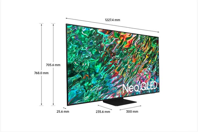 Tivi Samsung QA55QN90B với thiết kế NeoSlim siêu mỏng