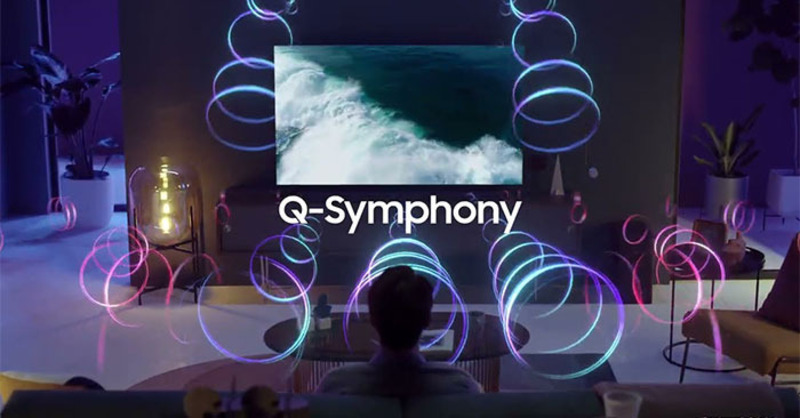 Công nghệ Q-Symphony giúp tăng cường hiệu quả âm thanh vòm
