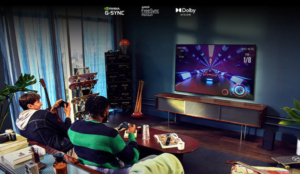 Dolby Vision Gaming 4K ở 120Hz của tivi 55C2PSA 