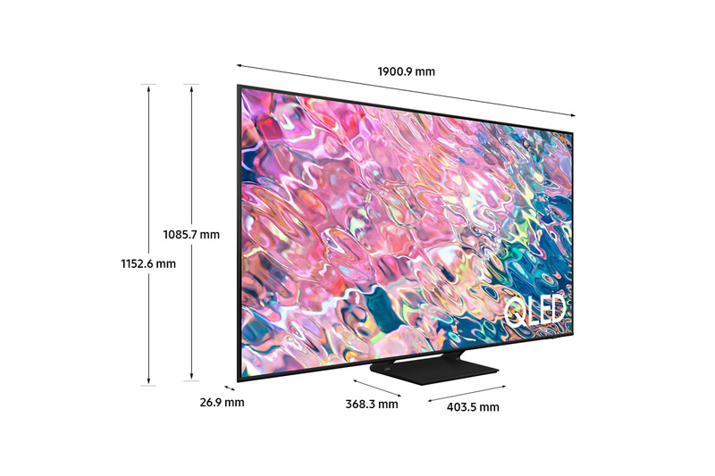 Tivi Samsung QA85Q60B có thiết kế AirSlim sang trọng
