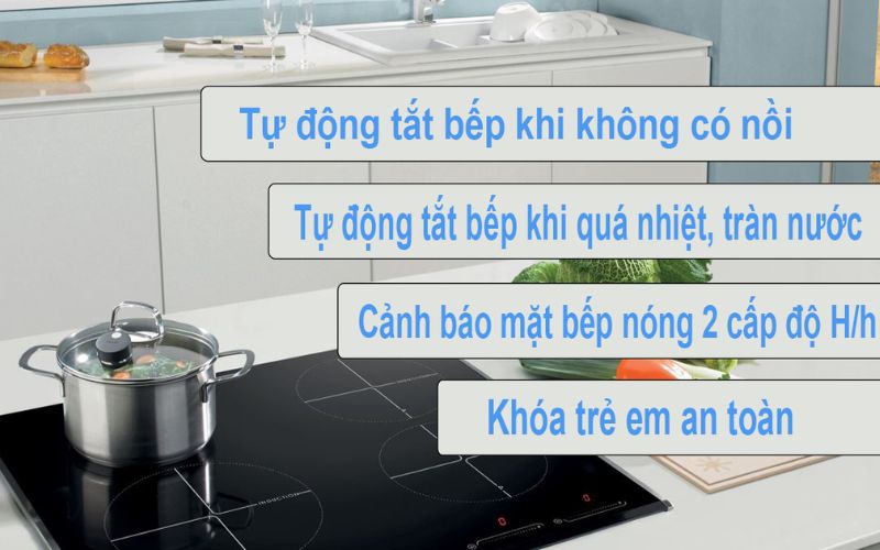  Tính năng Restart khôi phục cài đặt cuối trước khi tắt bếp