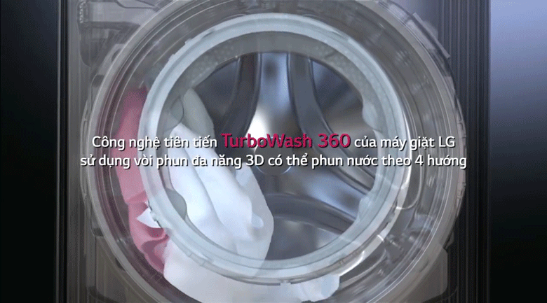 Máy giặt LG 9 Kg lồng ngang Inverter FV1409S2V