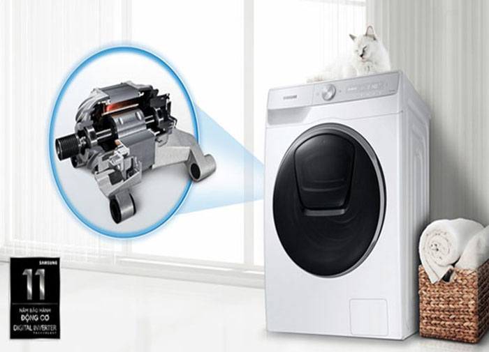 Máy giặt lồng ngang Samsung AI Inverter 10kg WW10TP54DSH/SV