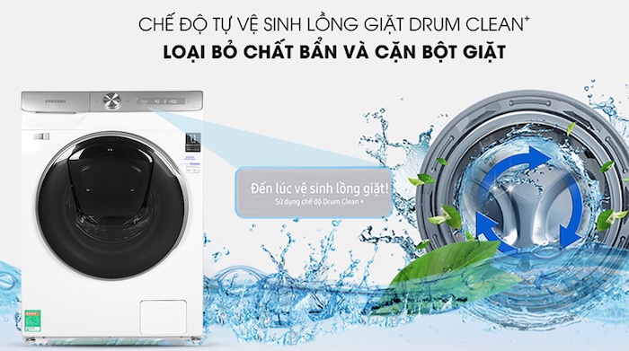 Máy giặt lồng ngang Samsung AI Inverter 9KG WW90TP54DSH/SV