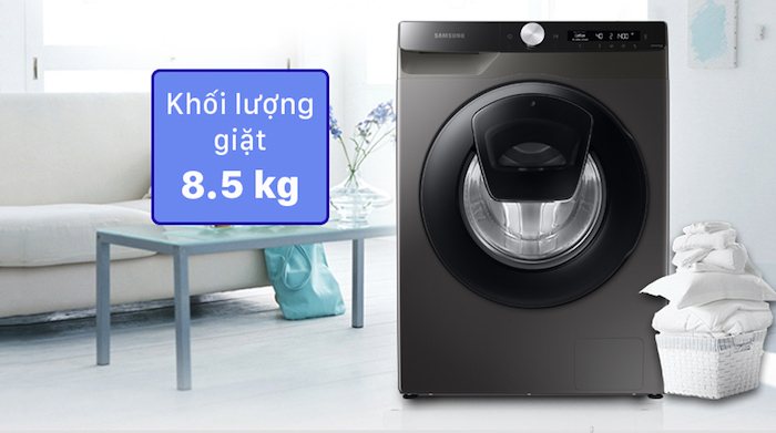 Máy giặt lồng ngang Samsung Inverter 8.5KG WW85T554DAX/SV