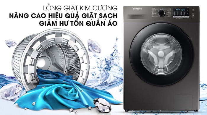 Máy giặt lồng ngang Samsung Inverter 9.5KG WW95TA046AX/SV