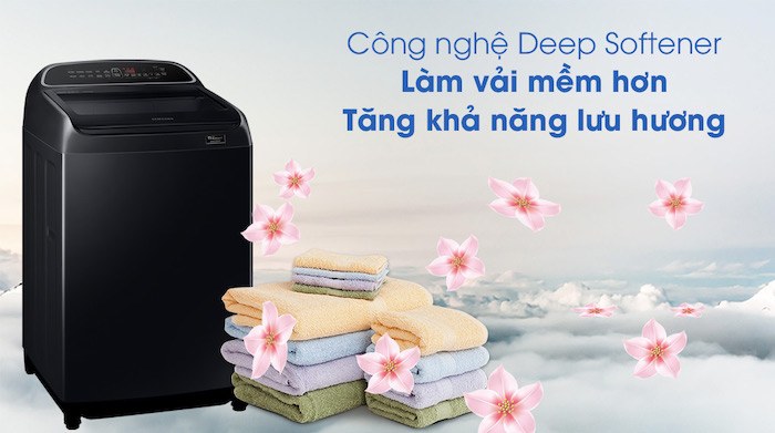 Máy giặt lồng đứng Samsung Inverter 10KG WA10T5260BV/SV