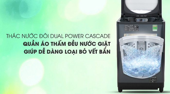 Máy giặt Panasonic 11.5 Kg  lồng đứng Inverter NA-FD11AR1BV