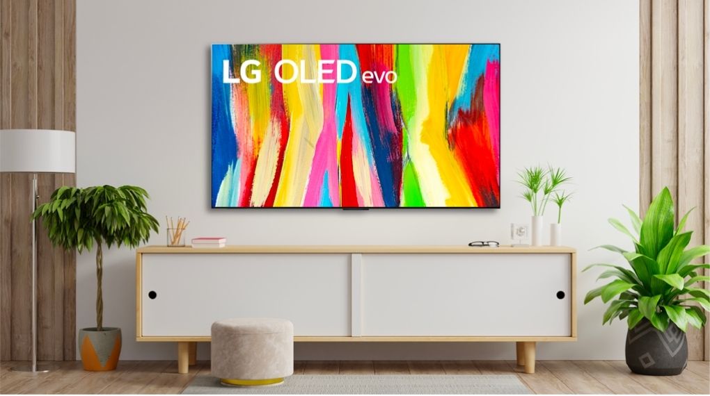 Thiết kế siêu mỏng hiện đại, màn hình OLED 55 inch hòa nhập với mọi không gian