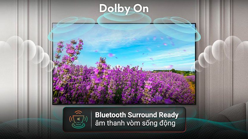  Công nghệ AI - Dolby Atmos tạo âm thanh đa chiều sống động, mạnh mẽ