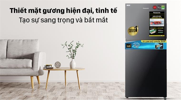 Tủ lạnh Panasonic 2 cánh Inverter 268 Lít NR-TV301BPKV1178