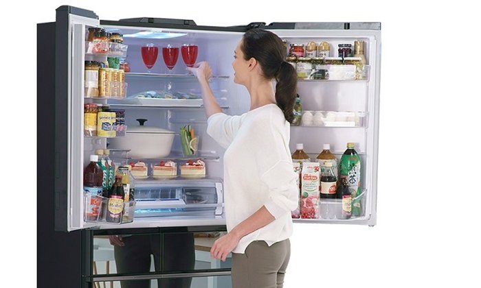 Tủ lạnh Hitachi 6 cửa Inverter 536 Lít R-G520GV (X)