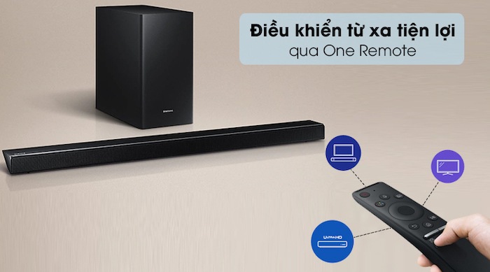 Loa thanh soundbar Samsung 5.1 HW-Q60R/XV