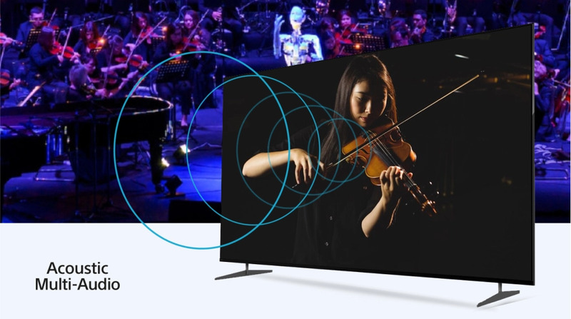 Công nghệ Acoustic Multi-Audio™ của Tivi Sony 55X90K mang đến âm thanh sống động, mạnh mẽ 