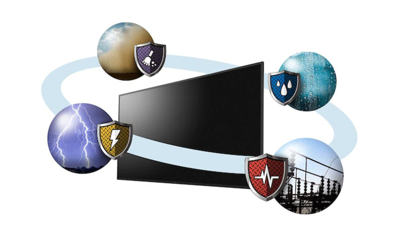 X-Protection PRO giúp Tivi Sony 65X75K bảo vệ sự an toàn của người dùng trước các tình huống nguy hiểm bất ngờ như tăng điện áp, sấm chớp 