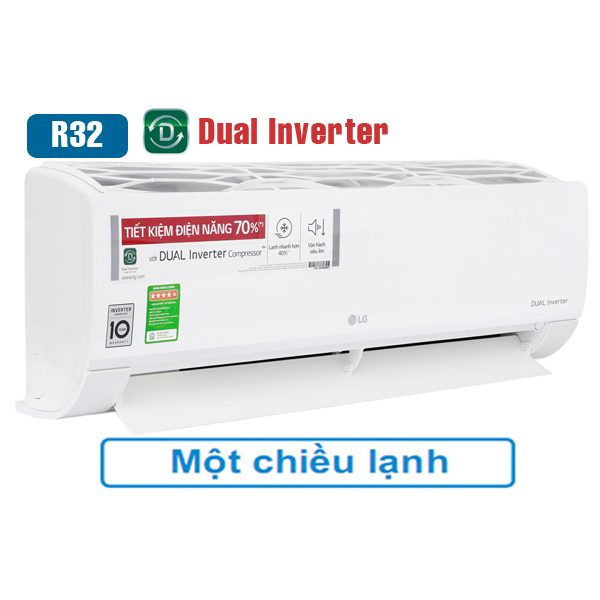 Điều hòa LG V10WIN-1.0HP-1 chiều inverter