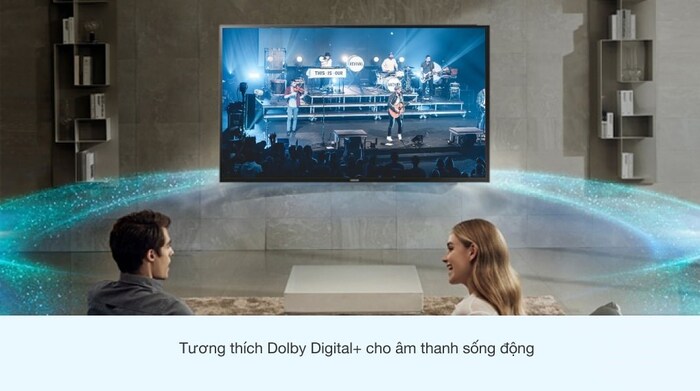 Công nghệ Dolby Digital +cung cấp âm thanh vòm 5.1 hoặc thậm chí 7.1, cho phép bạn nghe thấy âm thanh từ nhiều hướng khác nhau