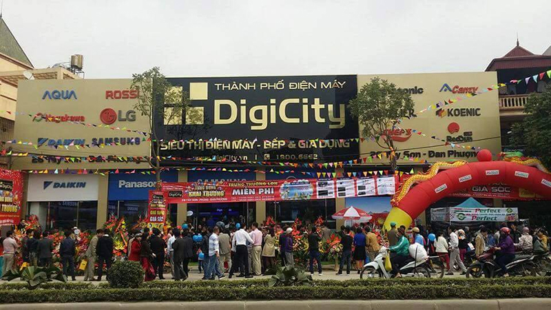 Siêu thị điện máy tại Hà Nội - DigiCity