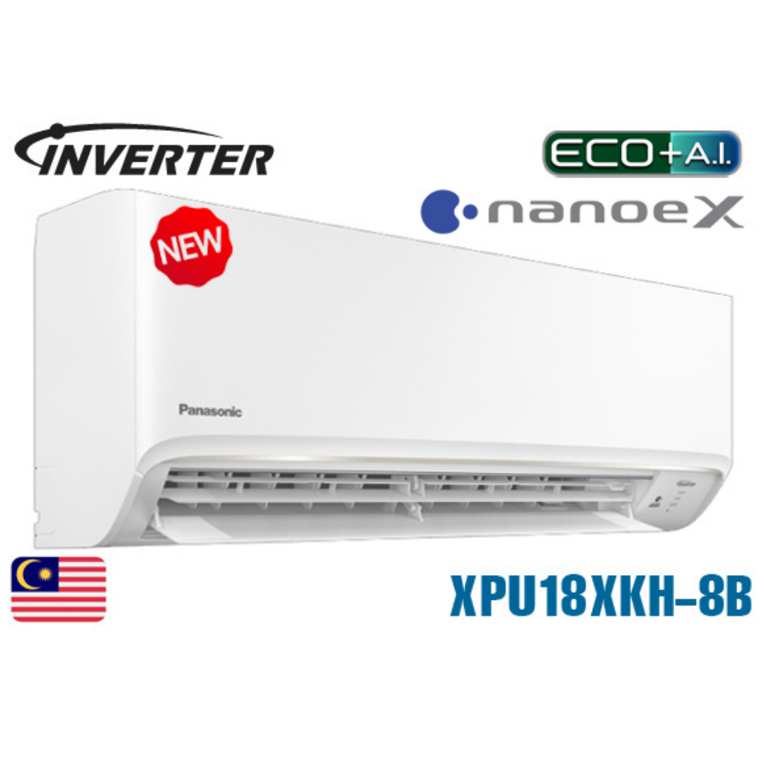 Điều hòa Panasonic XPU18XKH-8B-2.0HP-inverter 1 chiều chính hãng, giá rẻ