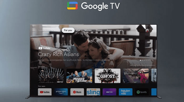 Google TV cho phép người dùng tận hưởng kho giải trí đa dạng một cách dễ dàng