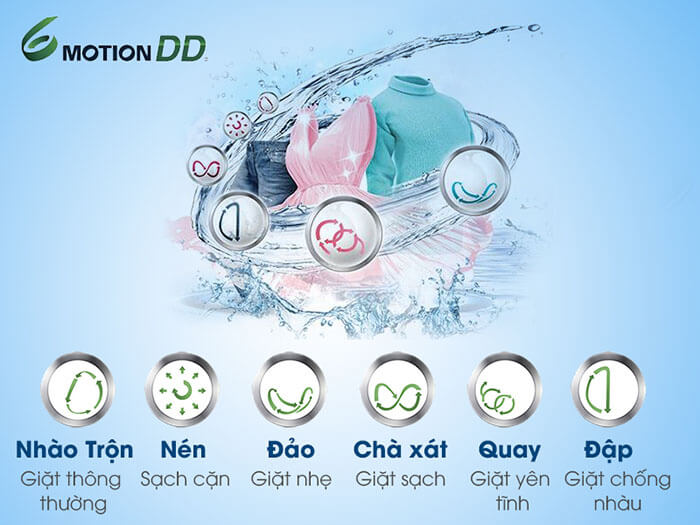 Máy giặt LG 11kg lồng đứng T2311DSAL motion