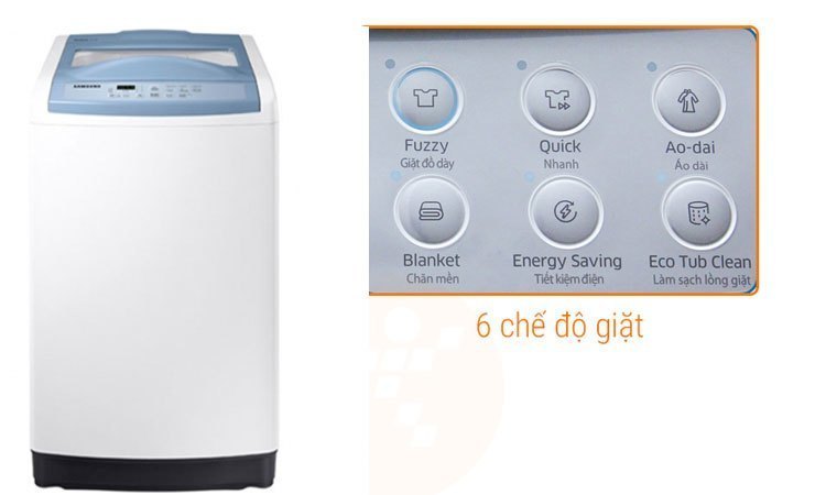 Máy giặt Samsung 8.5 kg WA85M5120SW/SV-3