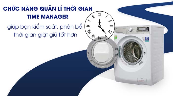 Máy giăt Electrolux 9kg Inverter lồng ngang EWF12938 thông minh