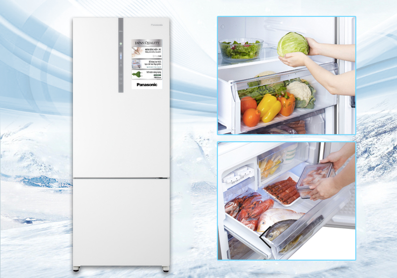 Tủ lạnh Panasonic Inverter NR-BX468GWVN