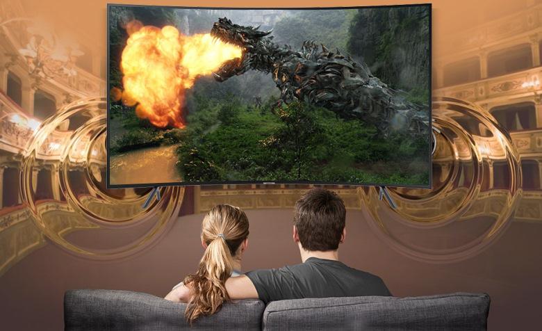 TV Samsung Smart 55 inch 55NU7300 âm thanh sống động