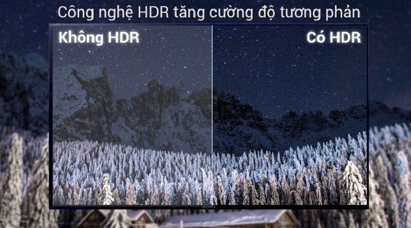 Tivi Sony Smart HDR 32 inch 32W610F có hdr