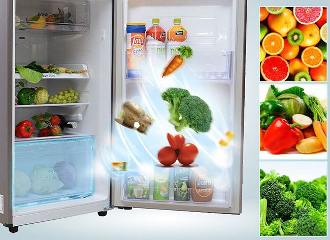 Tủ lạnh Inverter Samsung RT22FARBDSA 234 lít - ngăn rau củ