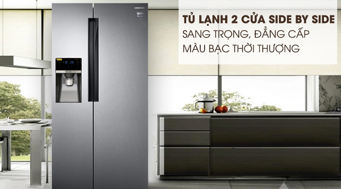 Tủ lạnh Samsung 575 lít Inverter RS58K6417SL/SV 2 cửa