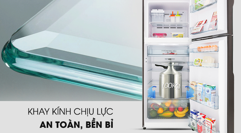 Tủ lạnh Hitachi 366 lít R-FG480PGV8 (GBW)