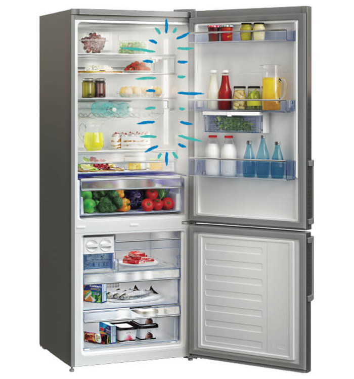 Tủ lạnh Beko 440 lít Inverter RDNT440E50VZX