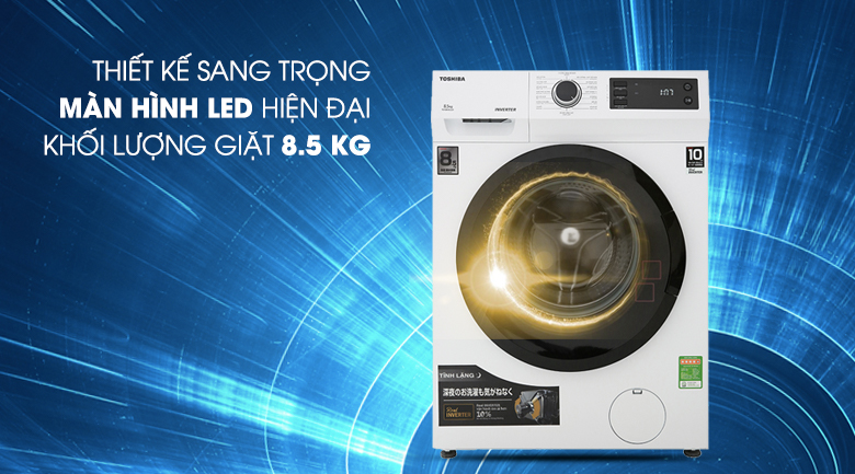 Máy giặt Toshiba Inverter 8.5 Kg TW-BH95S2V (WK)
