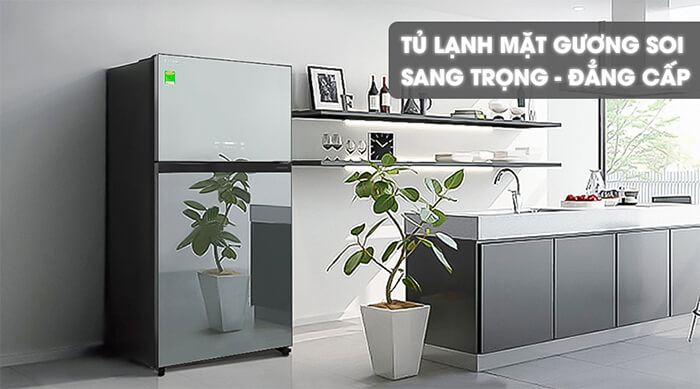 Tủ lạnh Toshiba 555 lít inverter GR-AG58VA (X) sang trọng