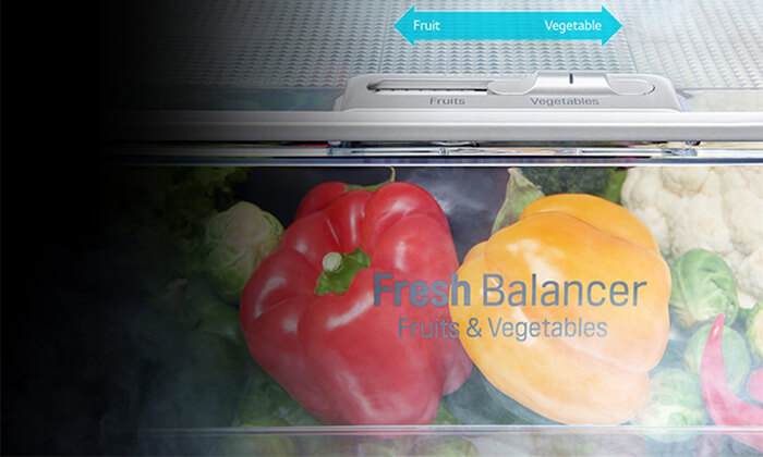 Tủ lạnh LG side-by-side inverter 601 lít GR-D247JDS giữ thực phẩm tươi ngon