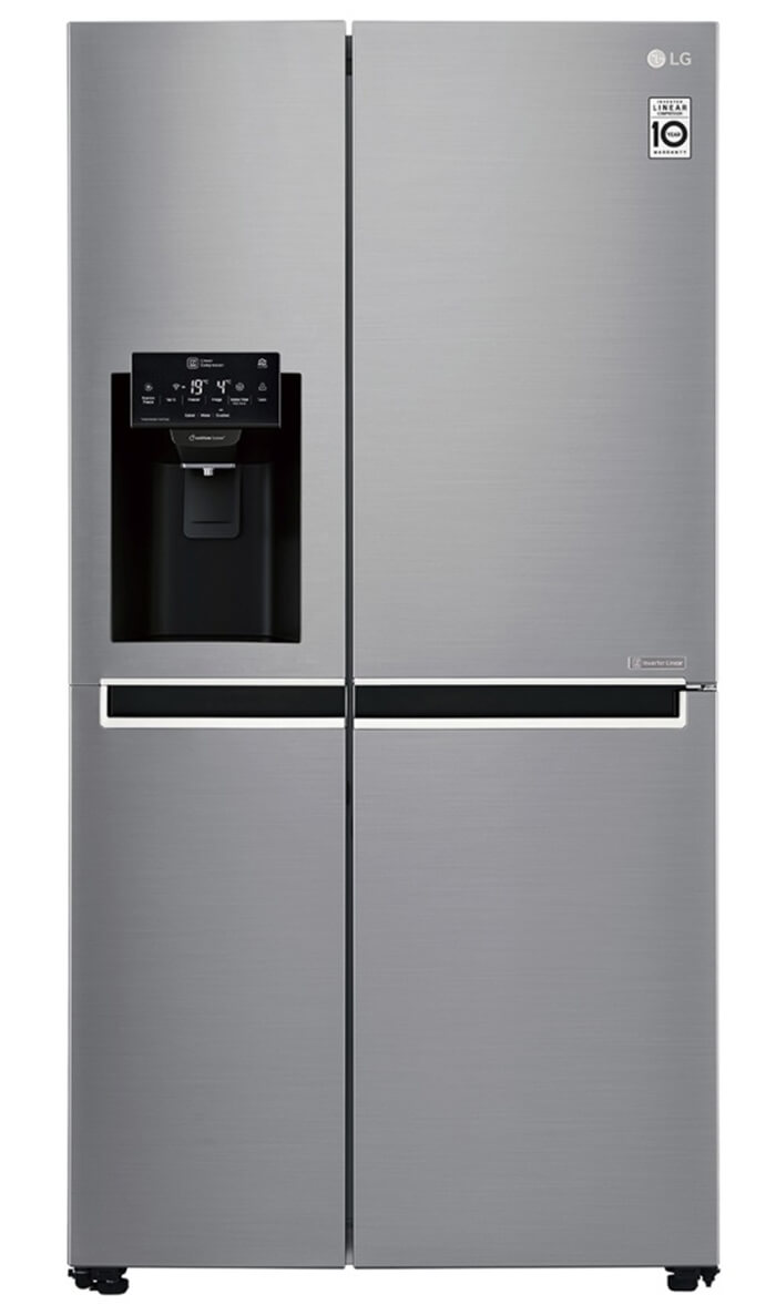 Tủ lạnh LG side-by-side inverter 601 lít GR-D247JDS đa tính năng