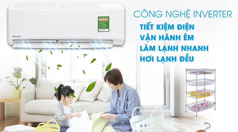 Điều hòa Panasonic Inverter PU24VKH 24.000BTU bền bỉ