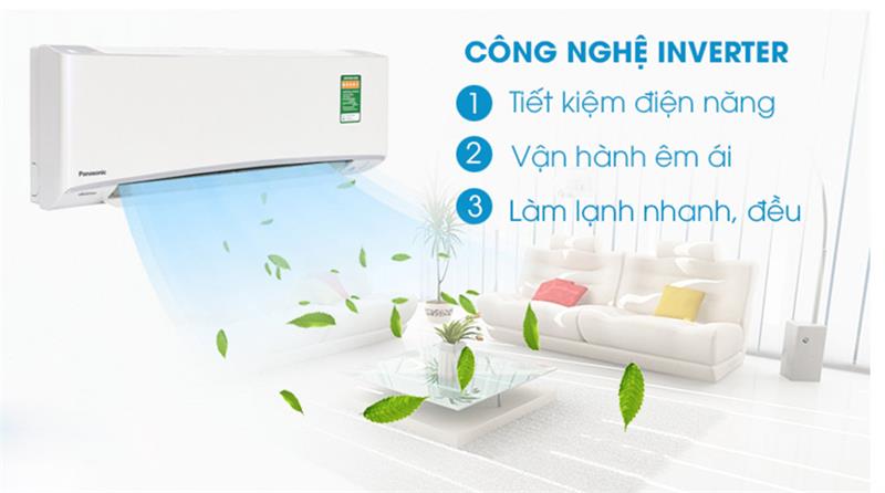 Điều hòa Panasonic Inverter U18VKH 18.000BTU tiết kiệm