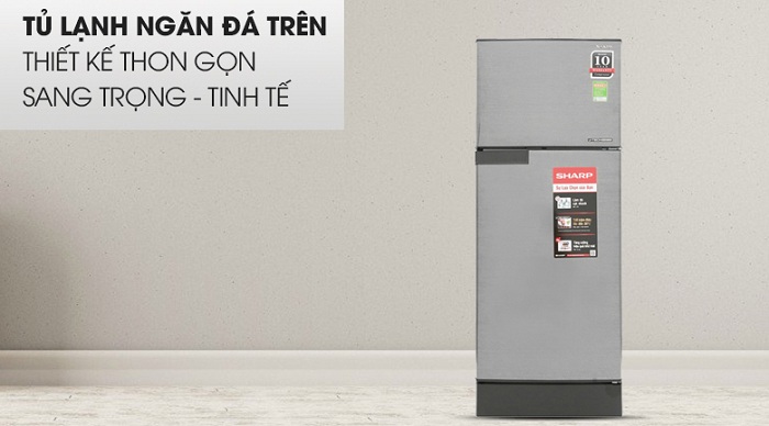 Tủ lạnh Sharp 165 lít Inverter SJ-X196E-DSS