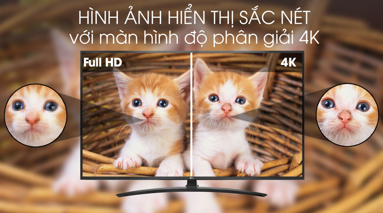 Hình ảnh trên Smart Tivi LG 49 inch 4K 49UM7400PTA