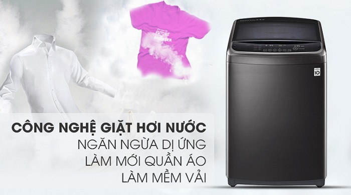 Máy giặt LG Inverter 22 kg TH2722SSAK công nghệ giặt